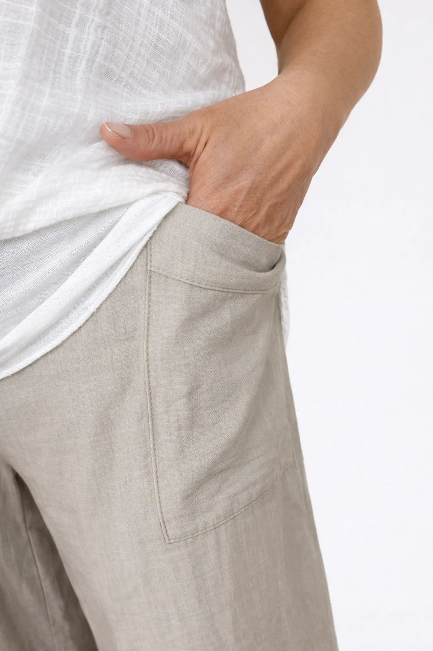 The Portofino Air Set - White/Soft Greige