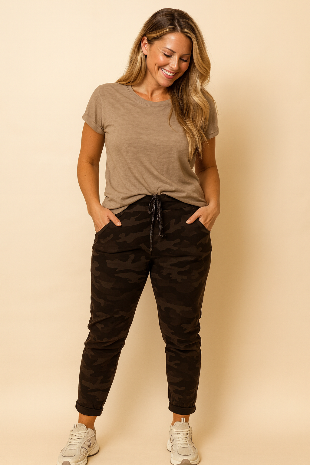 Camo Magic Pants - Chocolate