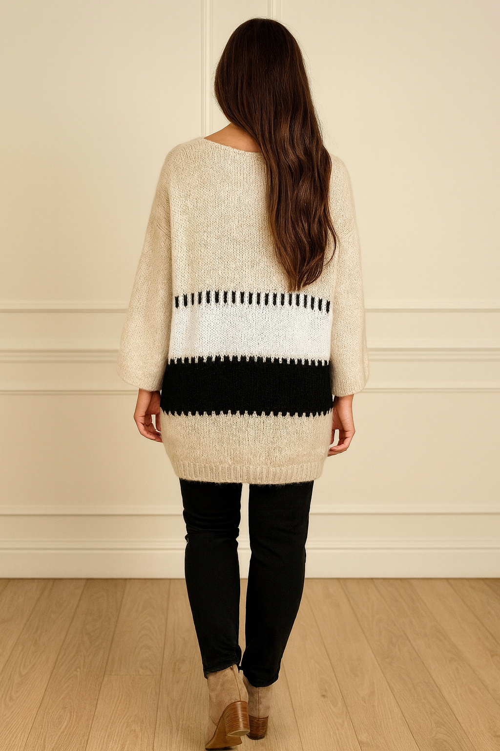 Lamiar Soft Knit Jumper - Beige