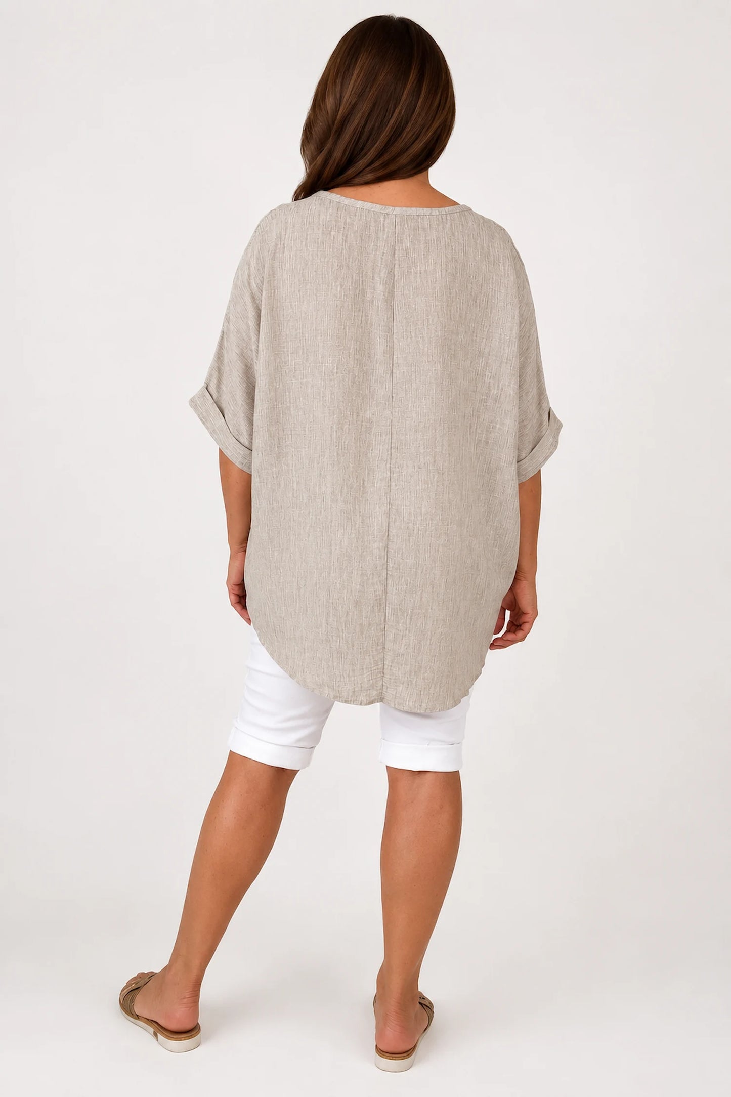 Micha Necklace Top - Washed Stone