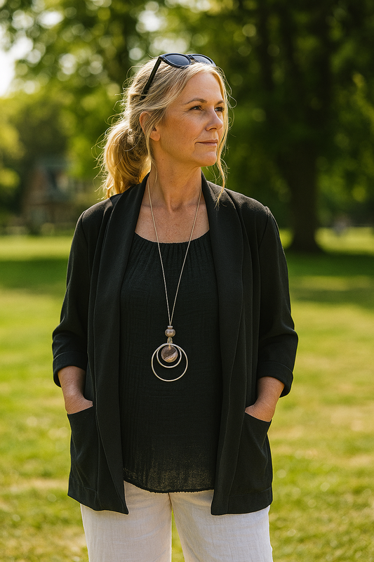 Lavinia Italia Blazer - Black