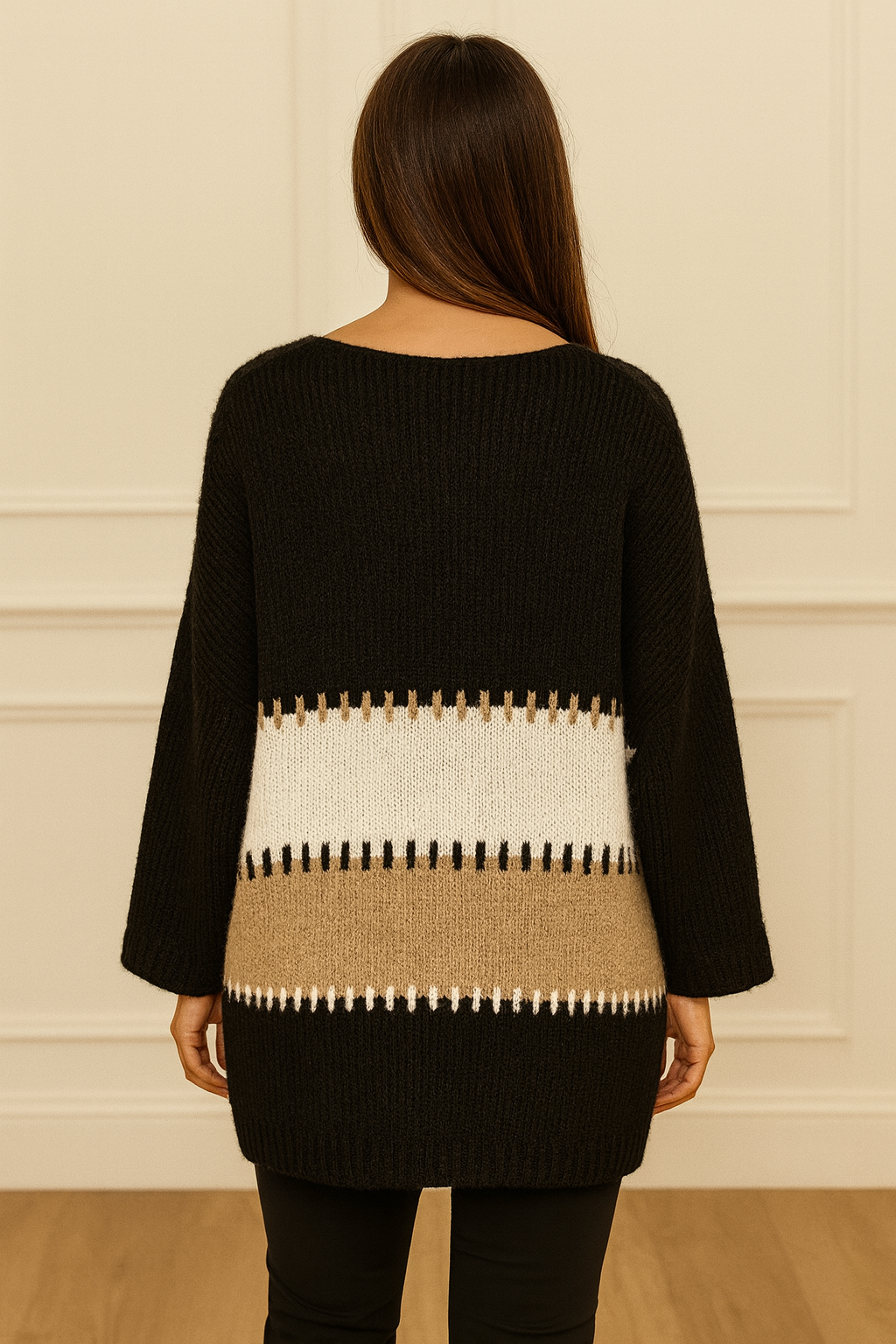 Lamiar Soft Knit Jumper - Black