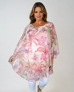 Fully Lined Sarissa Chiffon - Petal Pink