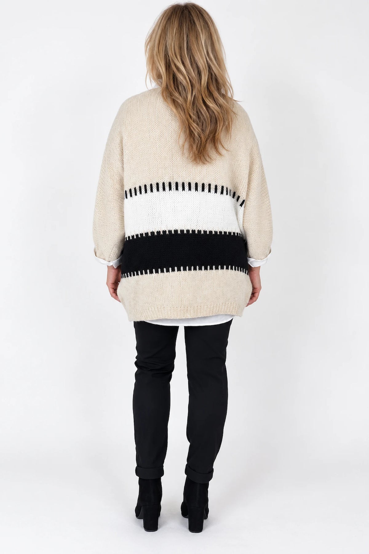 Soft Knit Parla Top - Beige