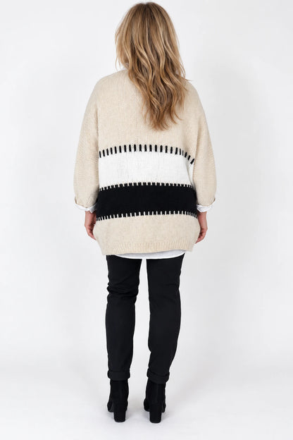 Soft Knit Parla Top - Beige