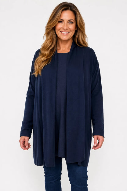 Soft Knit Tropez Cardigan - Navy