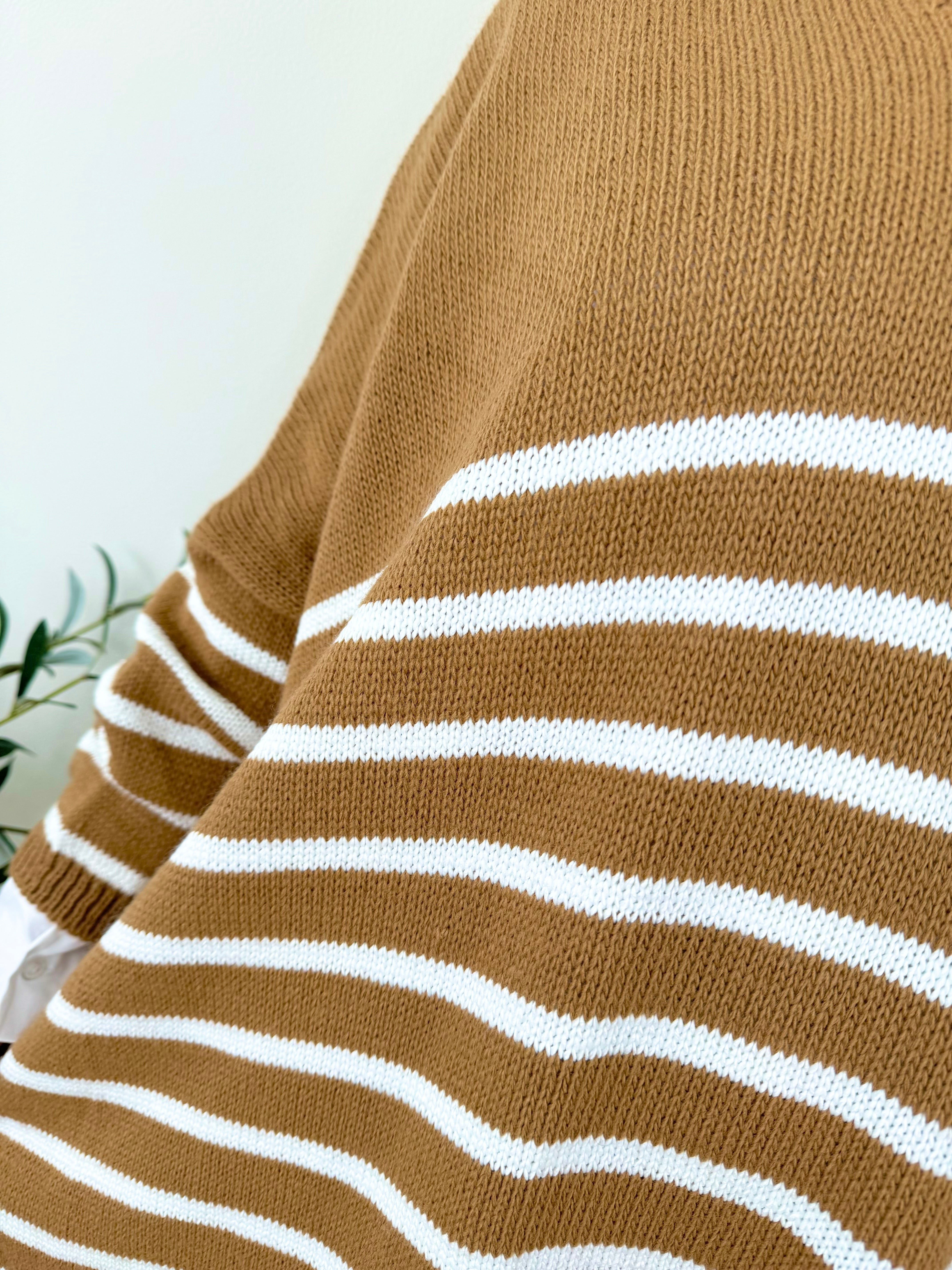 Striped Diana Cosy Knit Jumper AW24