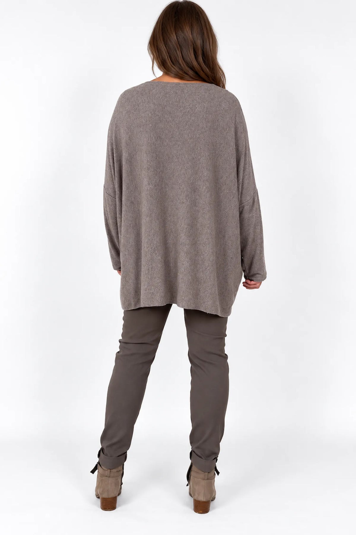 Soft Knit Tuscany Top - Mocha