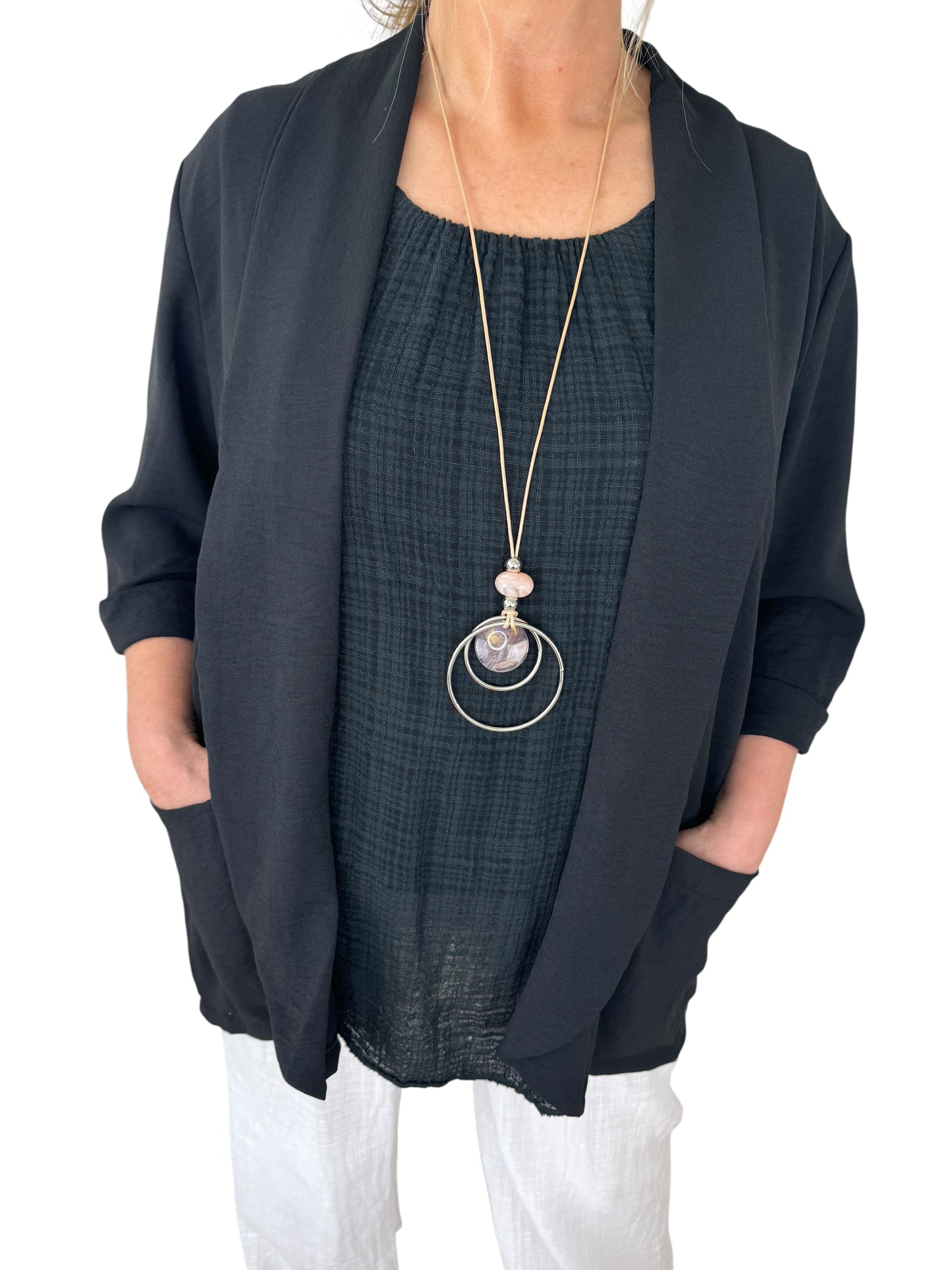 Lavinia Italia Blazer - Black