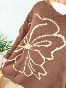 Gold Clover Knit Jumper AW24