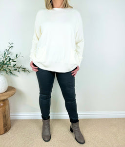 Soft Knit Double pocket Angelica Jumper AW24