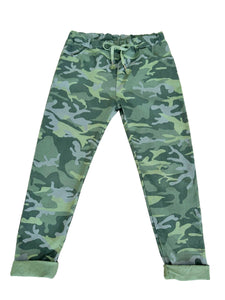 Camo Magic Pants - khaki