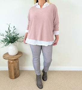 Pure Cotton Two In One Monaco Top AW24