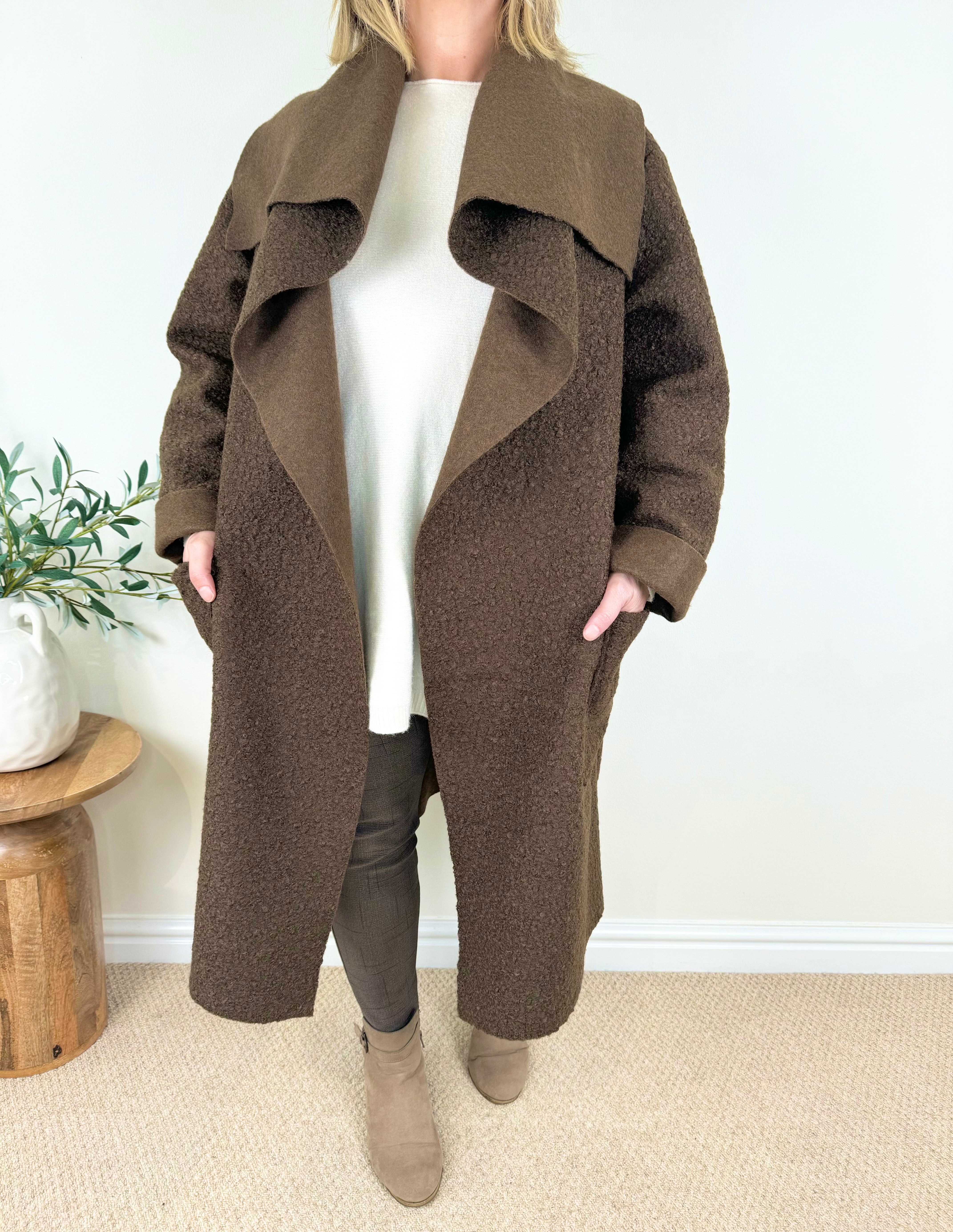 Lilliana Waterfall Coat AW24