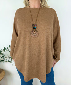 Fine Knit Lucia Necklace Top AW24