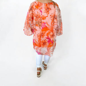 Fully Lined Sarissa Chiffon - Fresh Orange