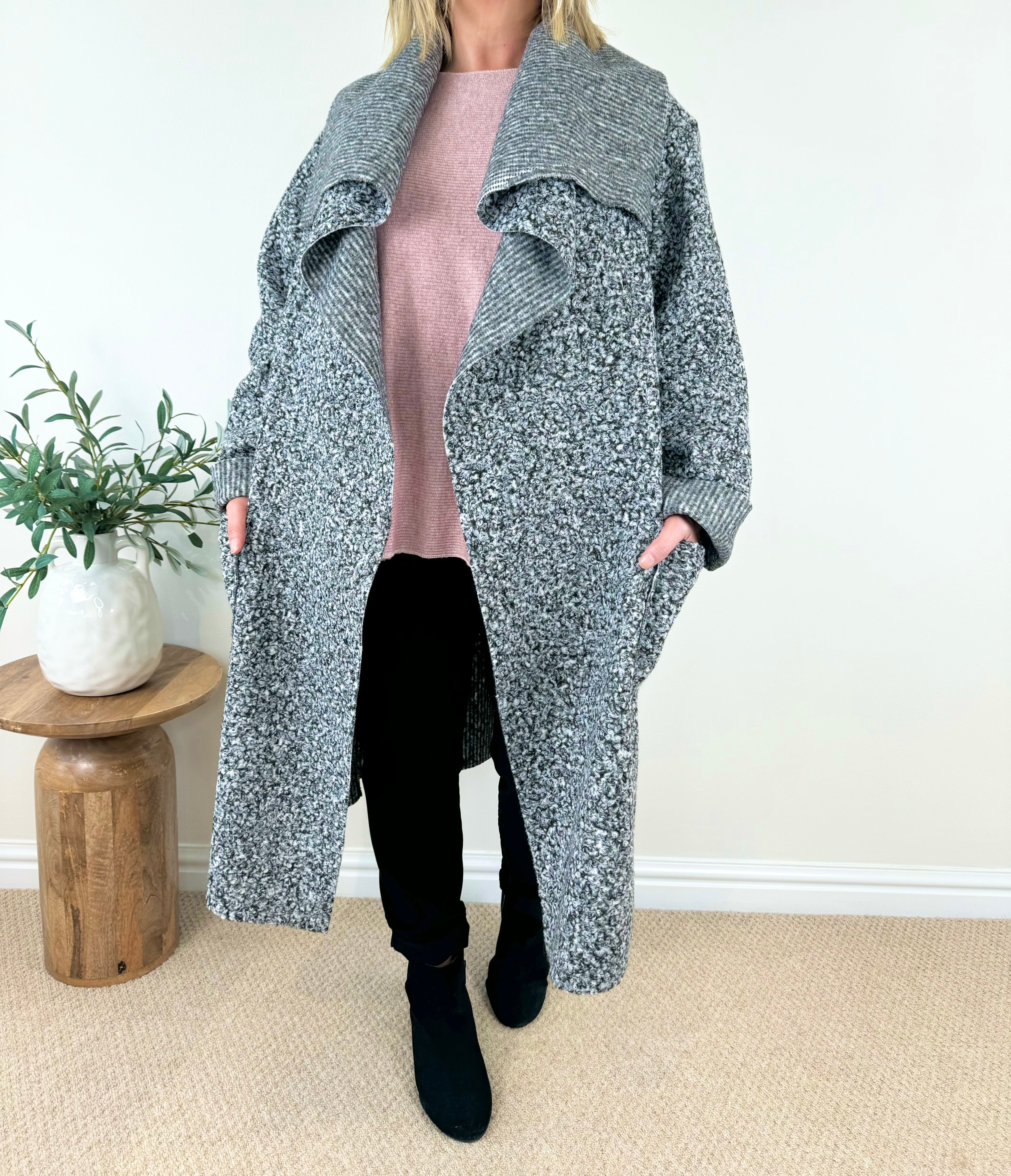 Lilliana Waterfall Coat AW24