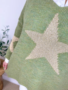 Wool Mix Gold Star Milan Premium Knit Jumper AW24