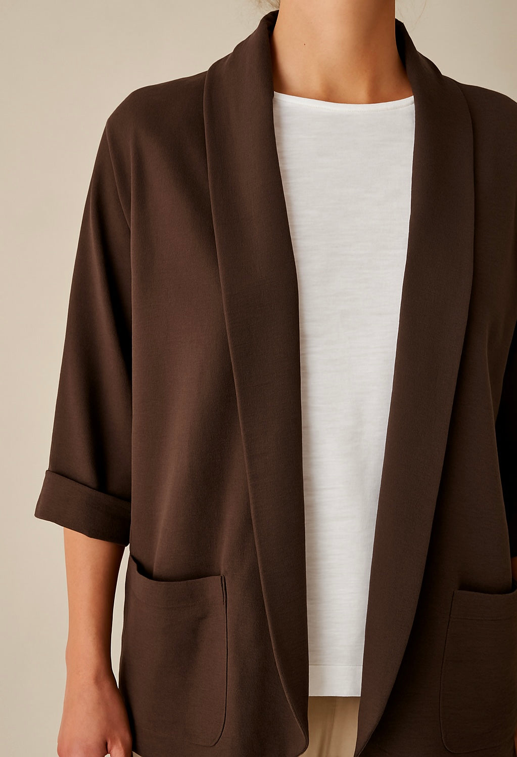 Lavinia Italia Blazer - Chocolate