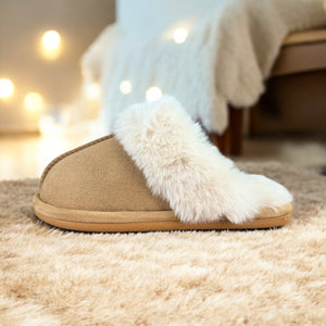 Tiffany Mule Faux Fur Slipper Shoe AW24