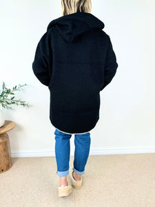 Double Pocket Lucia Hooded Jacket AW24