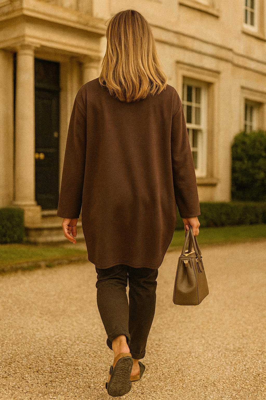 Two In One Lucinda Top - Chocolate