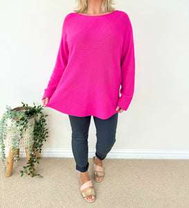 Wool Mix Soft Knit Paris Jumper