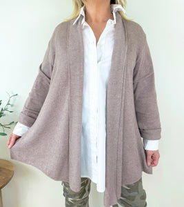 Fine Knit Allegra Open Cardigan AW24