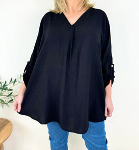 Button Sleeve Alexi Top AW24