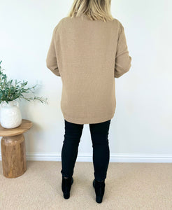 Premium Knit Wool Mix Double Pocket Port Jumper AW24