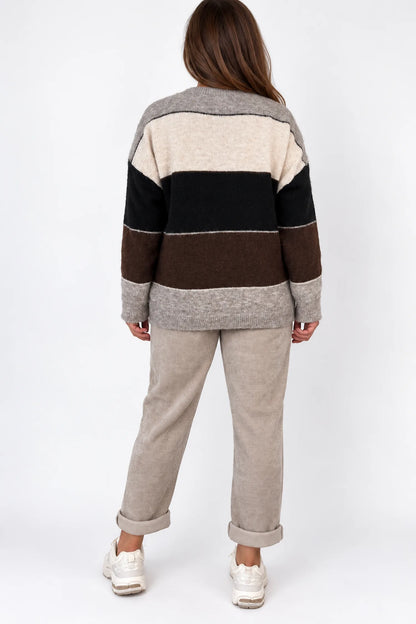 Chenille Double Pocket Bellia Pants - Beige