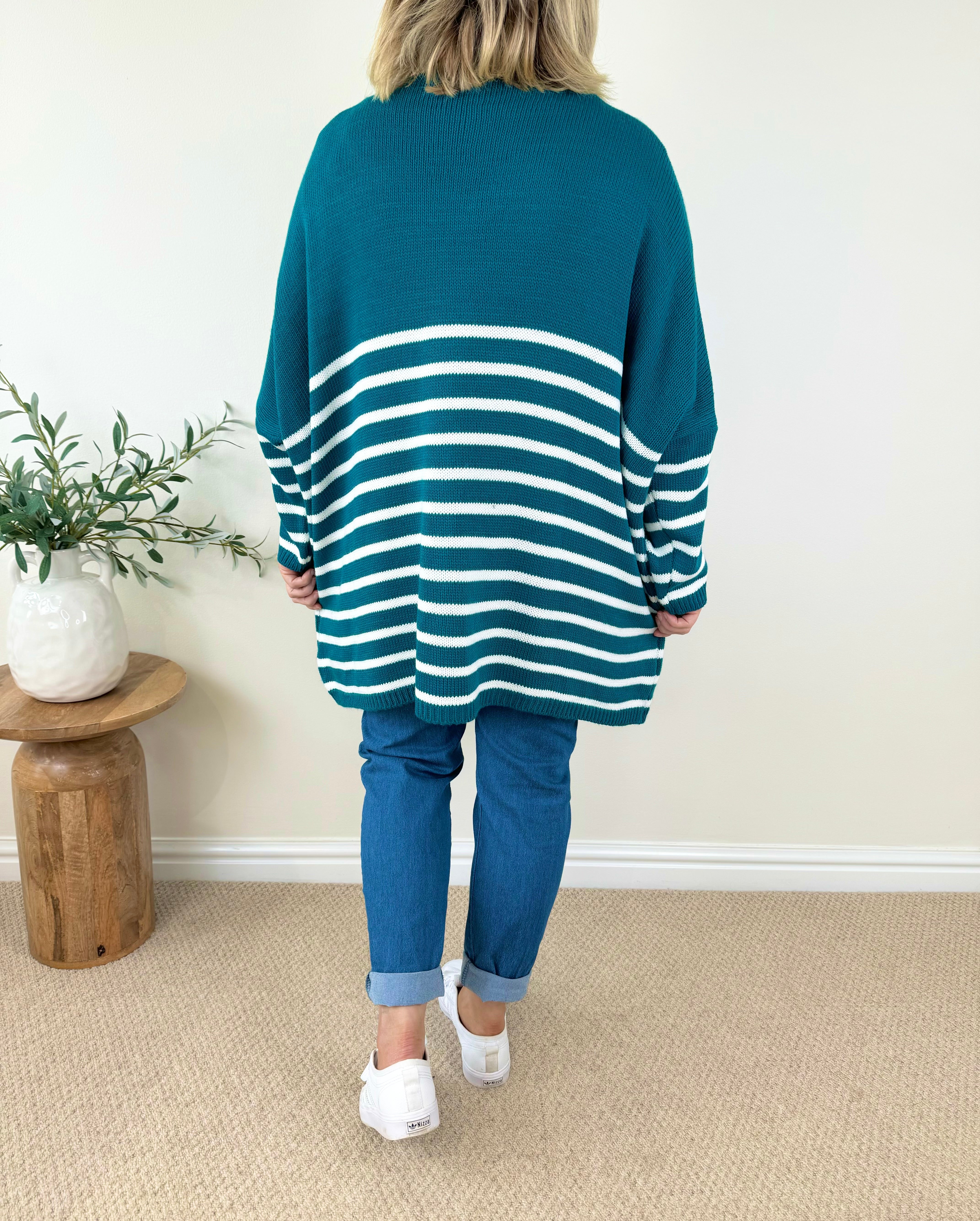 Striped Diana Cosy Knit Jumper AW24