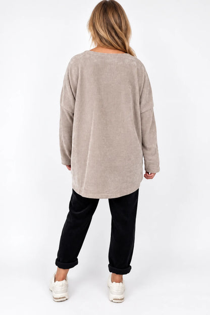 Chenille Double Pocket Bellia Pants - Black