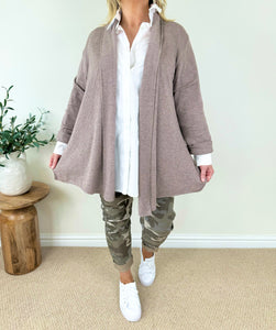 Fine Knit Allegra Open Cardigan AW24