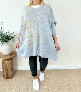 Gold Clover Knit Jumper AW24