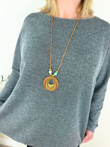 Fine Knit Lucia Necklace Top AW24