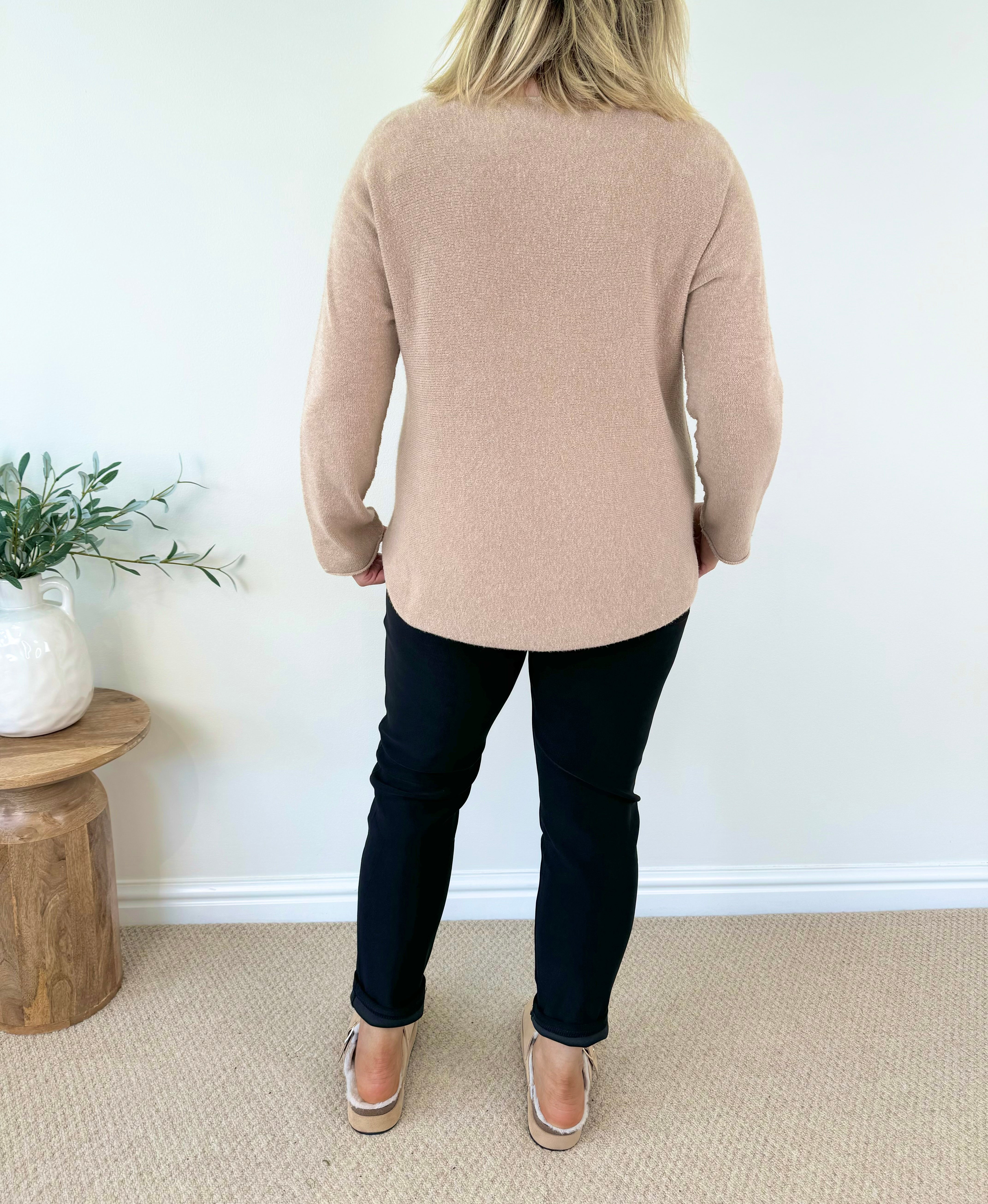 Wool Mix Soft Knit Paris Jumper