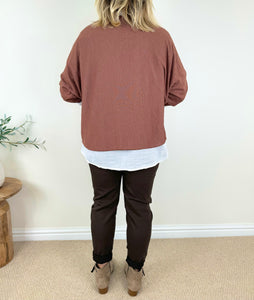 Pure Cotton Two In One Monaco Top AW24