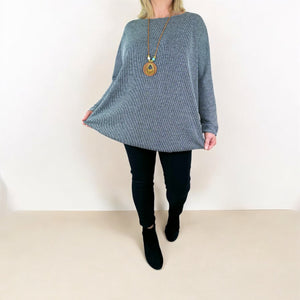 Fine Knit Lucia Necklace Top AW24