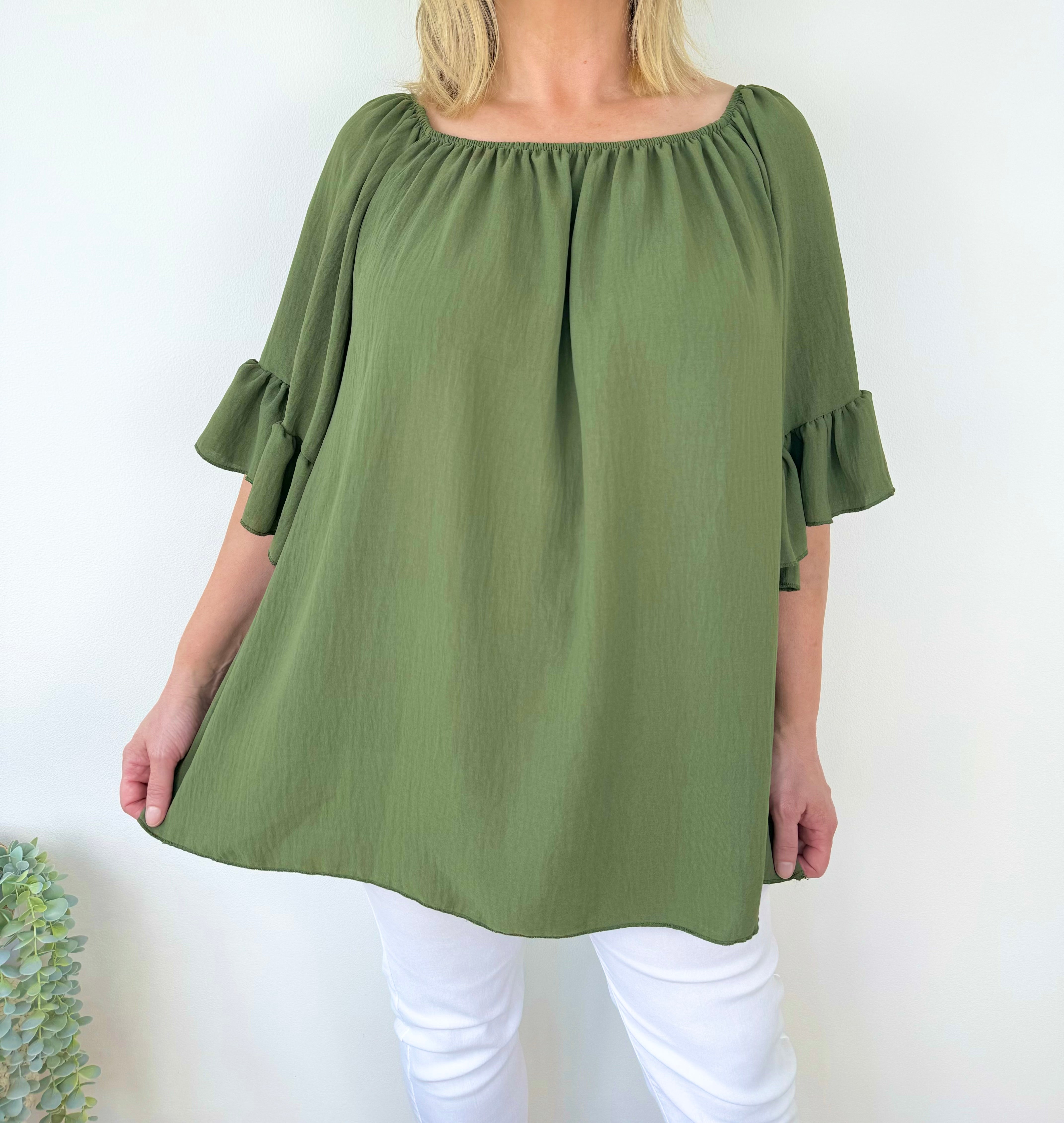 Millie Frill Sleeve Breeze Top SS24