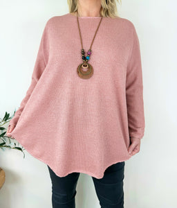 Fine Knit Lucia Necklace Top AW24