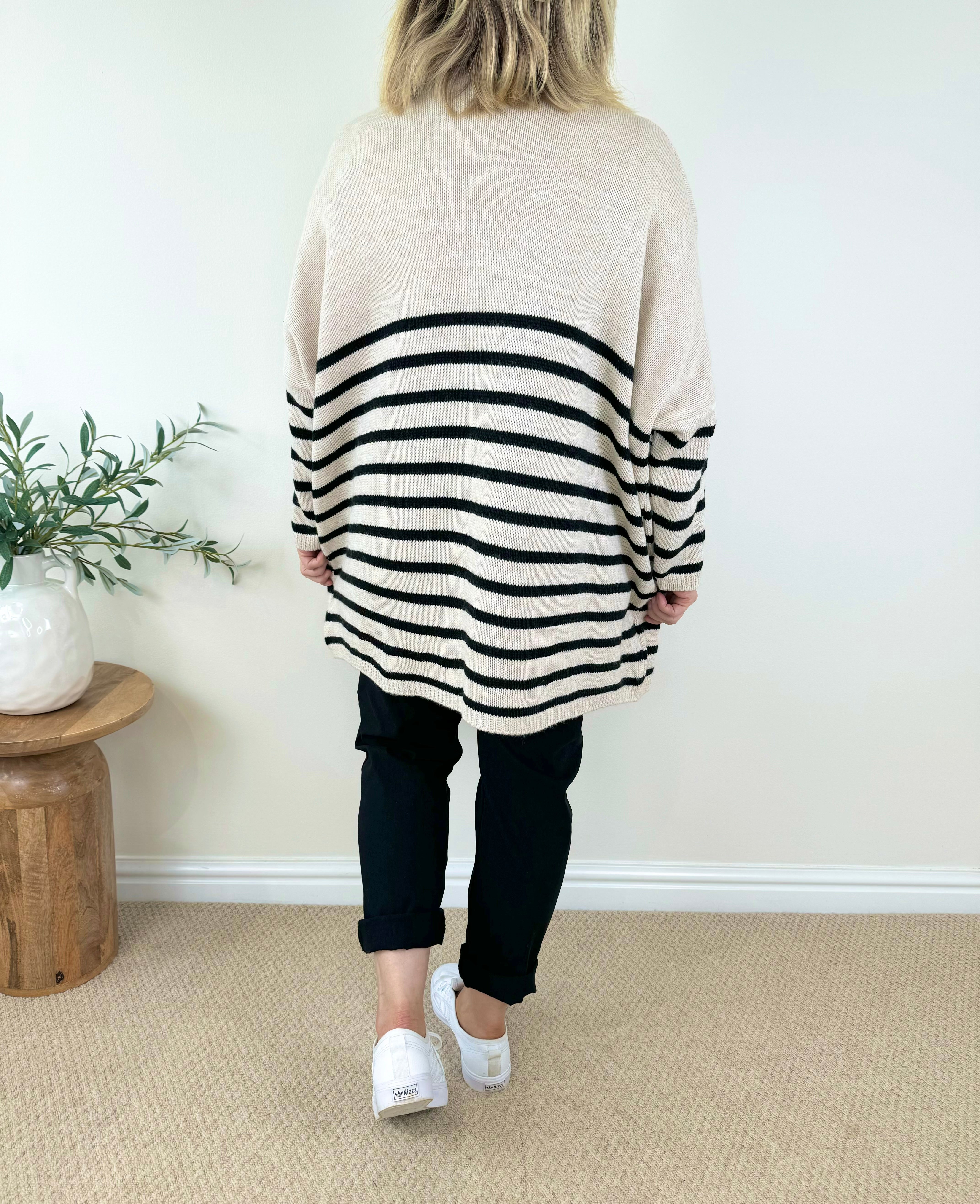 Striped Diana Cosy Knit Jumper AW24