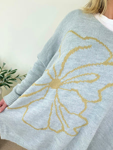 Gold Clover Knit Jumper AW24