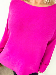 Wool Mix Soft Knit Paris Jumper