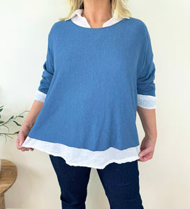 Pure Cotton Two In One Monaco Top AW24