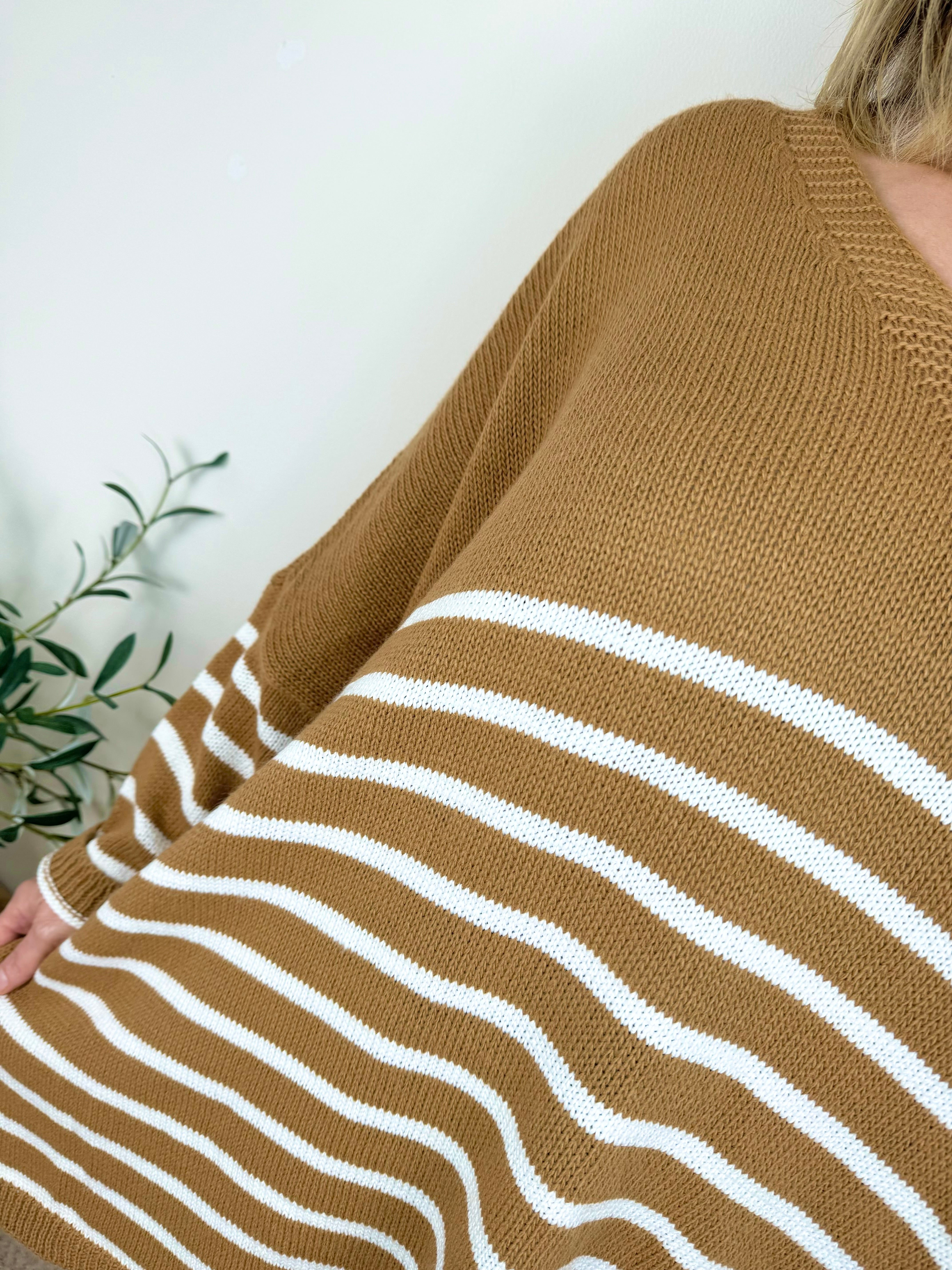 Striped Diana Cosy Knit Jumper AW24