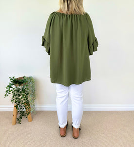 Millie Frill Sleeve Breeze Top SS24