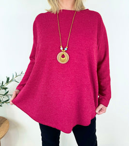 Fine Knit Lucia Necklace Top AW24