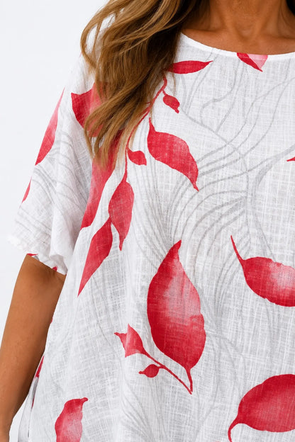 Pure Cotton Darcie Top - White