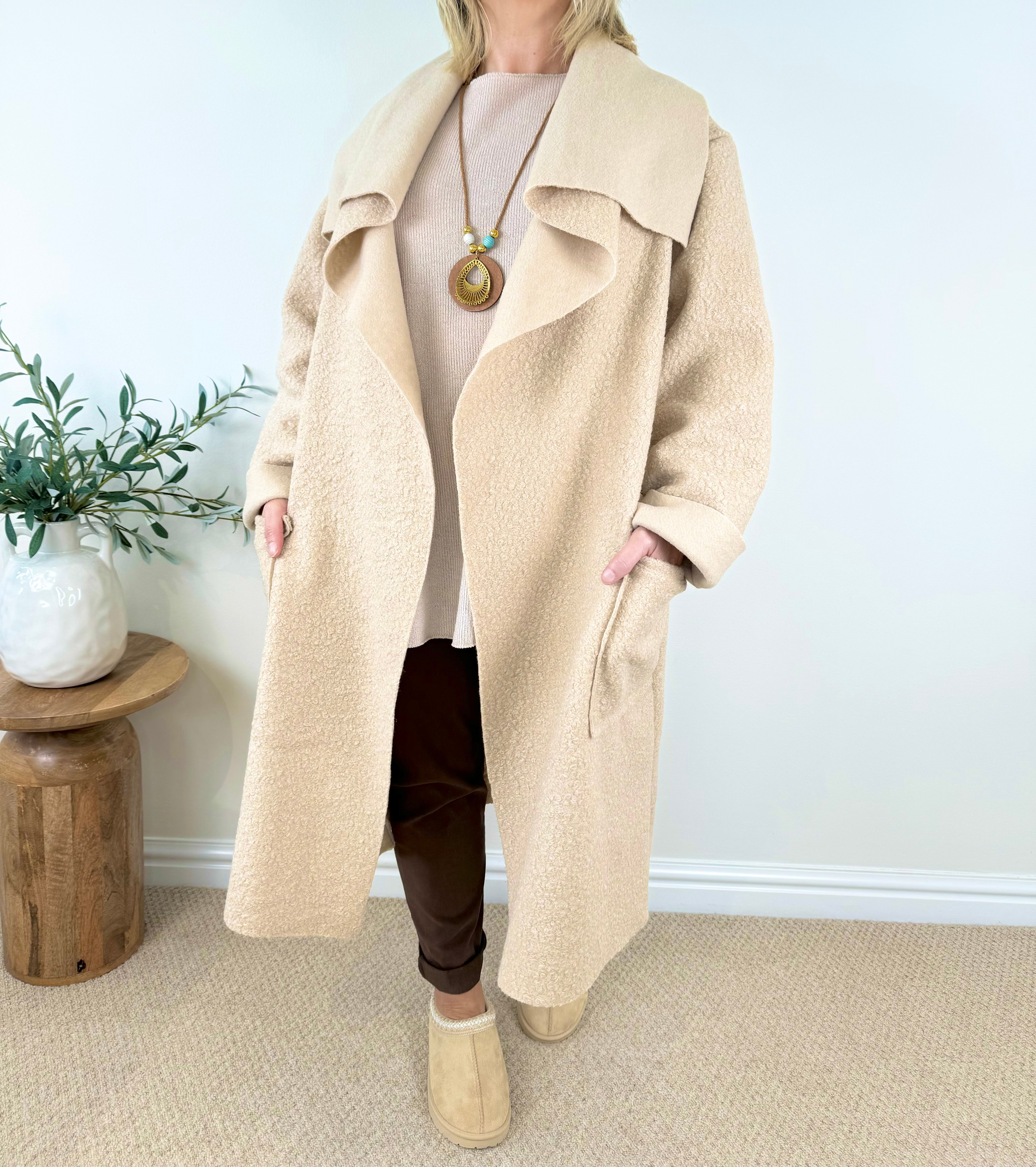 Lilliana Waterfall Coat AW24